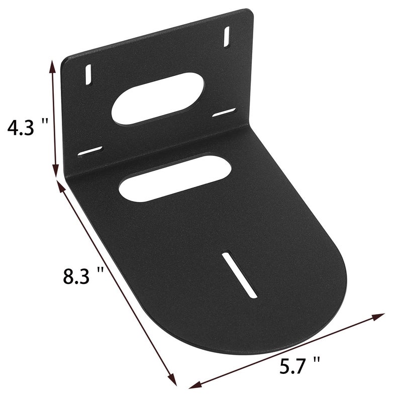 BSWAN Small Universal Wall Mount Bracket for PTZ Camera Select Cameras HCM-1 (Black) - Image 2